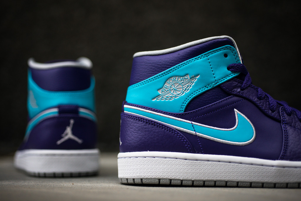 Air jordan 1 sales blue and purple