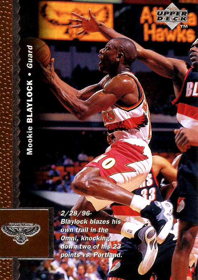 New Jersey Nets Basketball Mookie Blaylock Sports Trading Cards