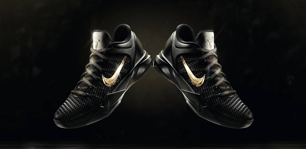 kobe 7 black and gold