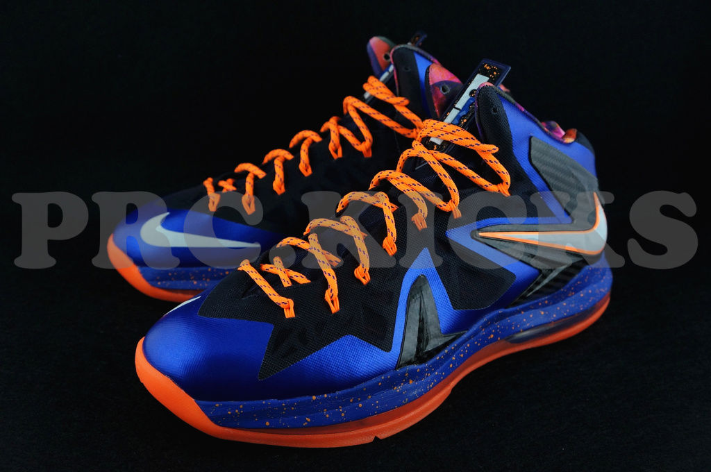 lebron 10 orange and blue