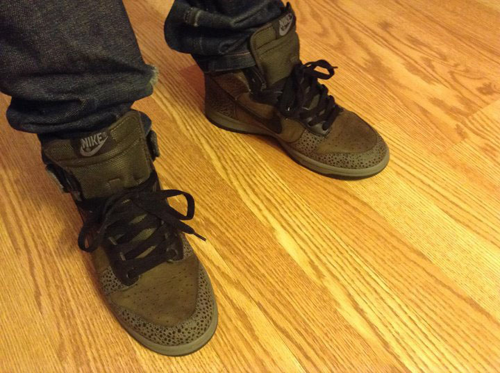 Spotlight: Forum Staff Weekly WDYWT? - 2.21.14 - duxorz215 wearing Nike Dunk High Premium Safari