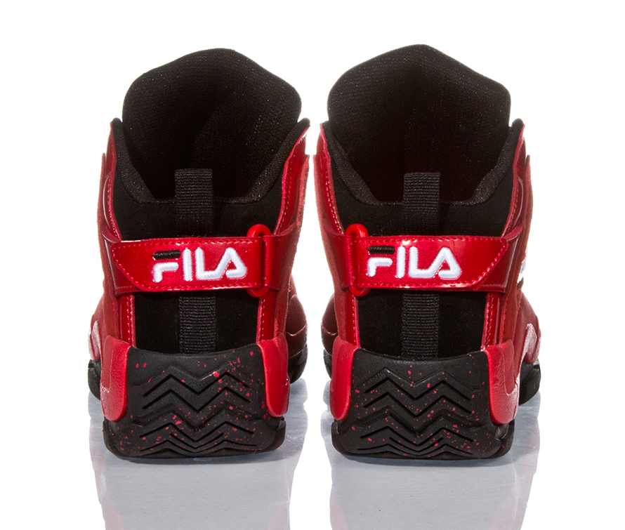 fila red suede