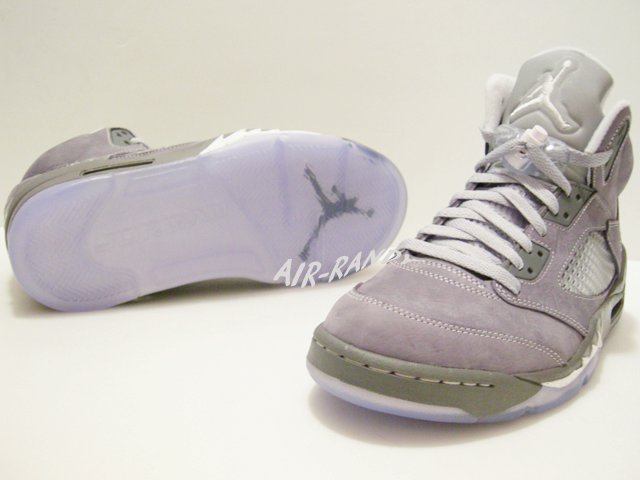 Air Jordan Retro 5 Light Graphite White Wolf Grey 136027-005