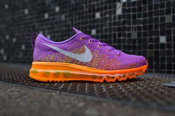 Nike air max purple and orange hotsell