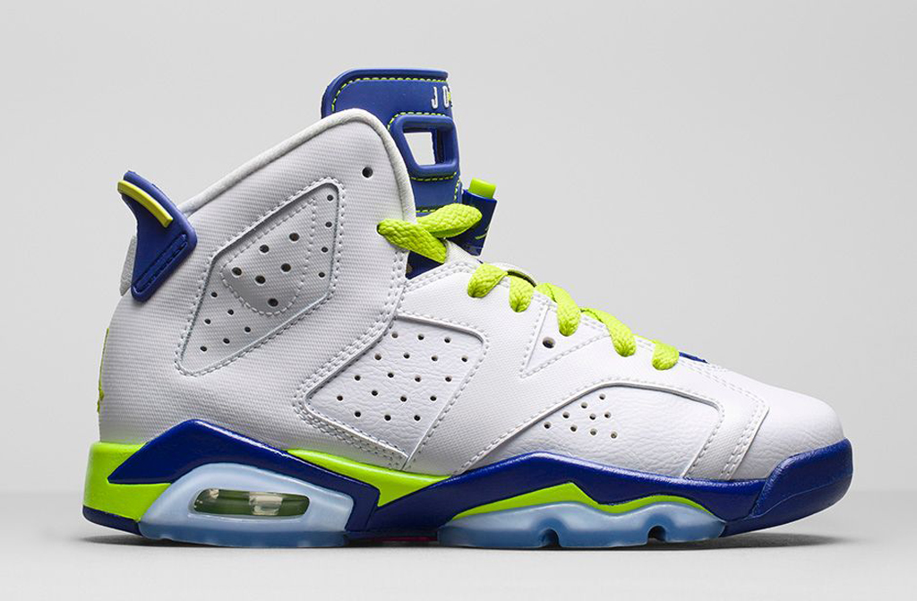 Fierce Green' Air Jordan 6 Retro GS 