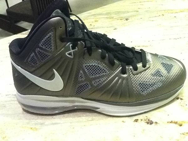 Nike LeBron 8 PS Anthracite White Silver PE Finals