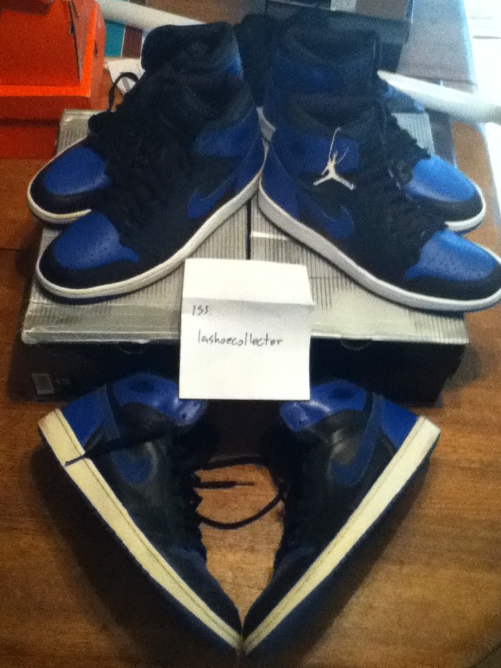 Spotlight // Pickups of the Week September 29, 2012 - Air Jordan I 1 Black Royal by lashoecollector