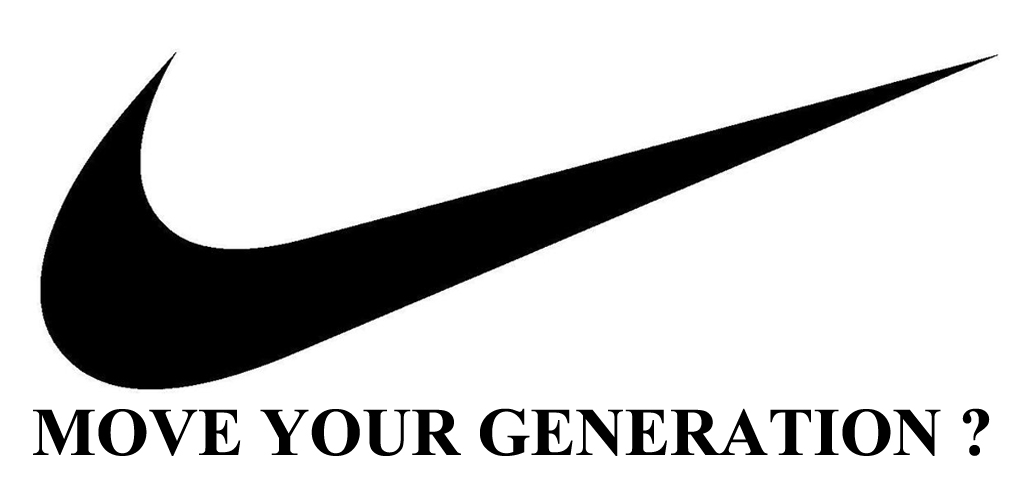 nike logo and tagline