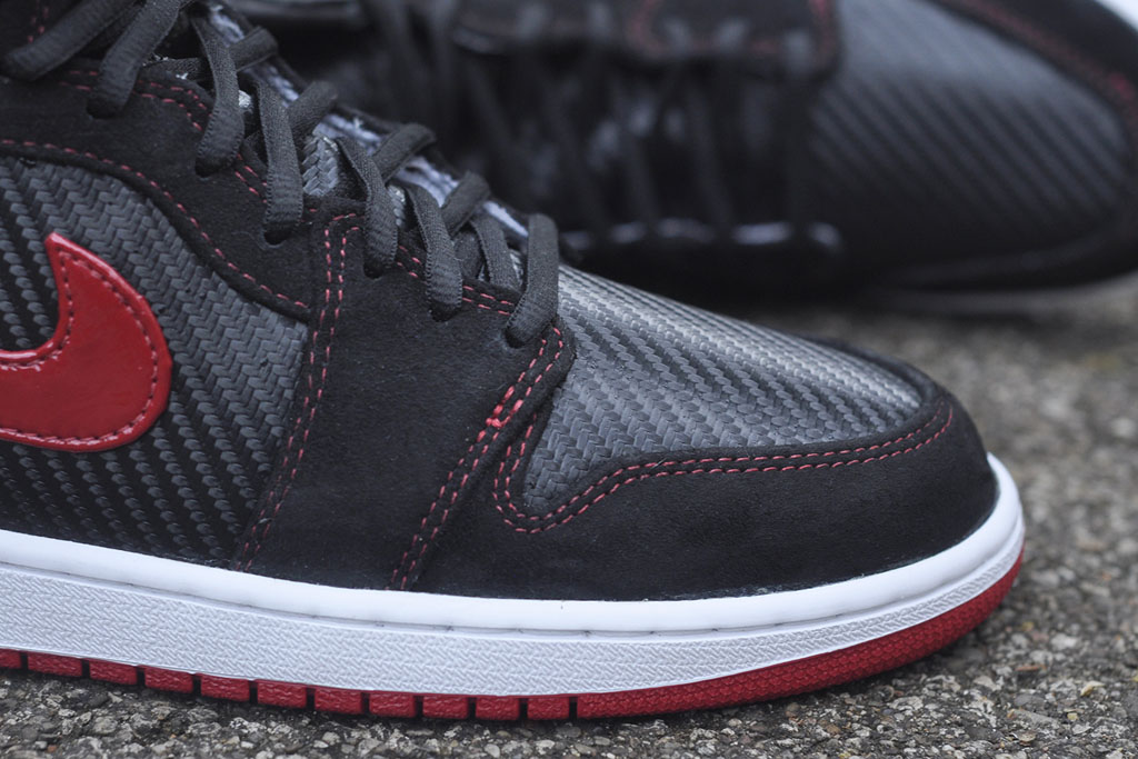 Air Jordan 1 Carbon Fiber, Suede & Patent Leather by JBF Customs (4)