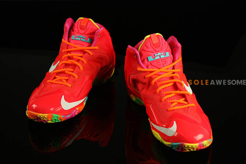 lebron james skittles shoes