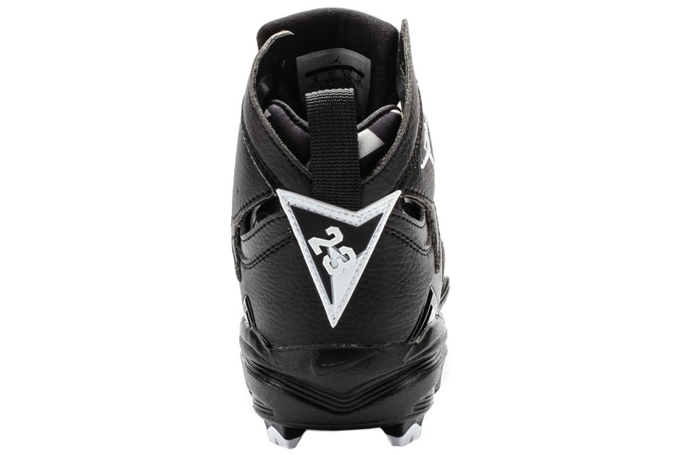 Air Jordan VII 7 Cleats Black/White (3)