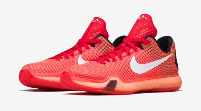 kobe 10 crimson red