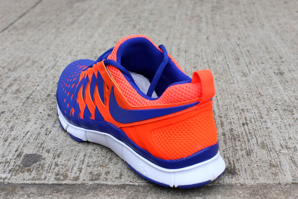 Nike free trainer clearance 5.0 blue and orange