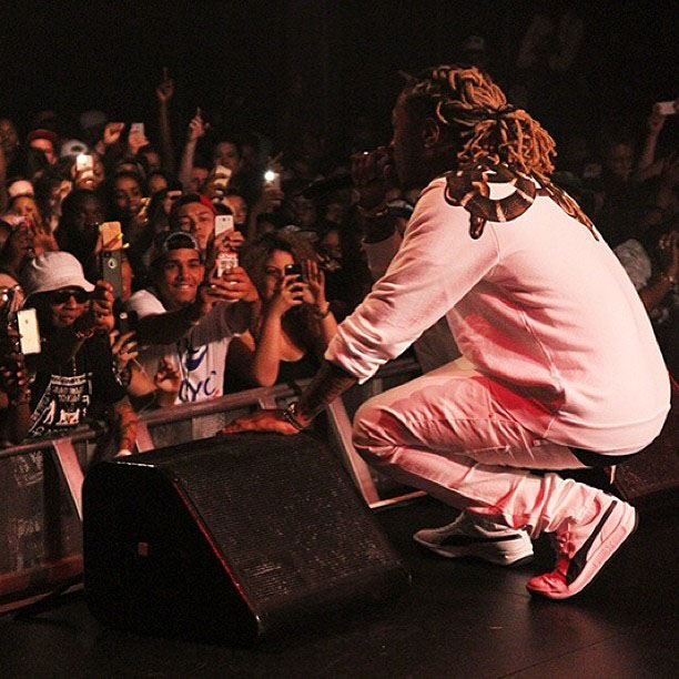 Future wearing PUMA GV Special