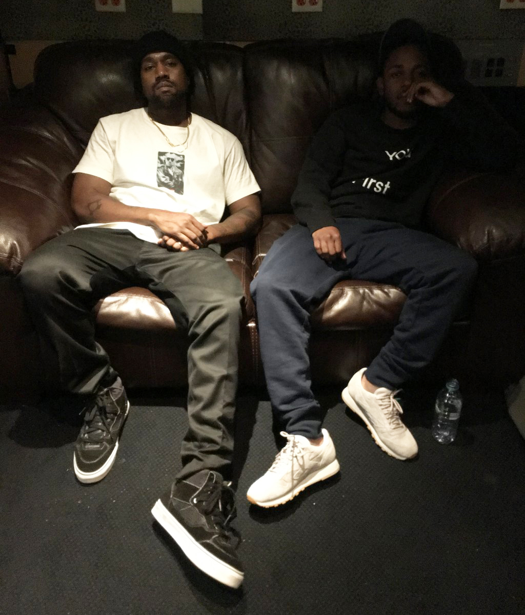 kanye wearing vans