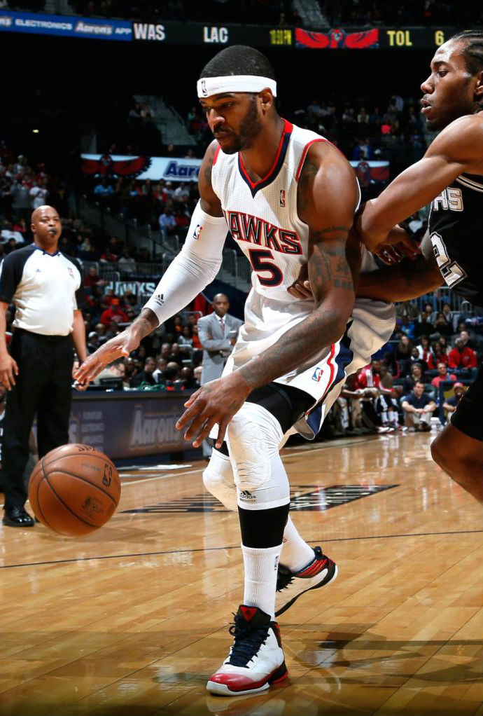 Josh Smith wearing adidas Crazy Fast Home PE