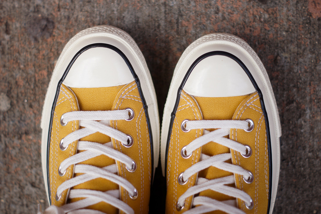 Converse First String 1970s Chuck Taylor All Star Hi - Yellow | Sole ...