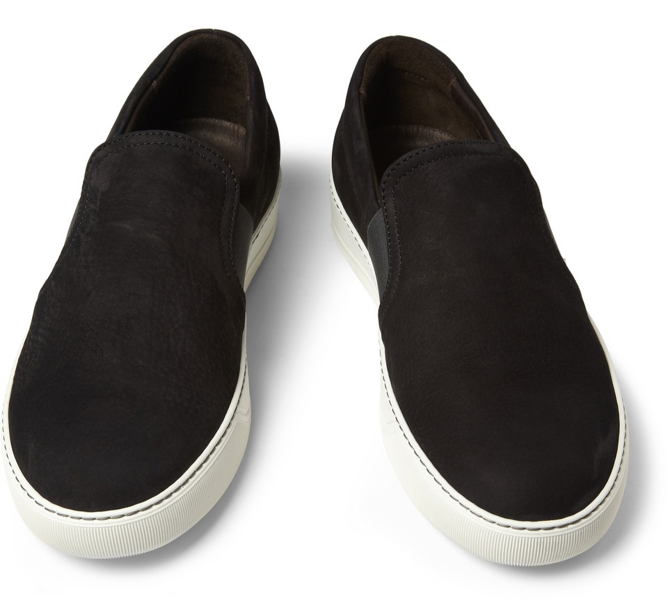 lanvin slip on sneakers