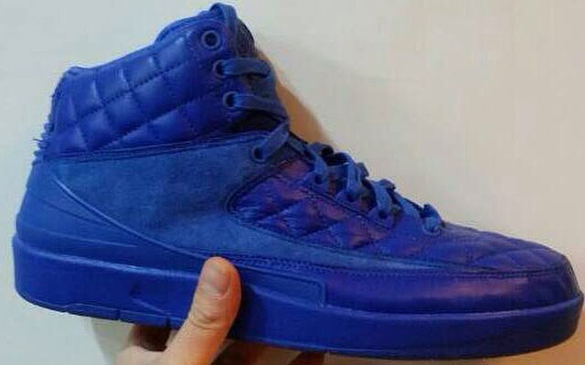 Air Jordan II 2 Quilted Blue 2015 (5)