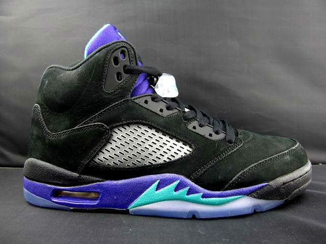 Air Jordan Retro V 5 Black Grape (2)