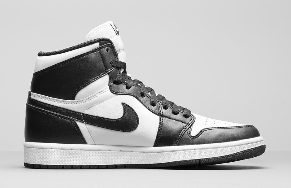 jordan 1s black n white