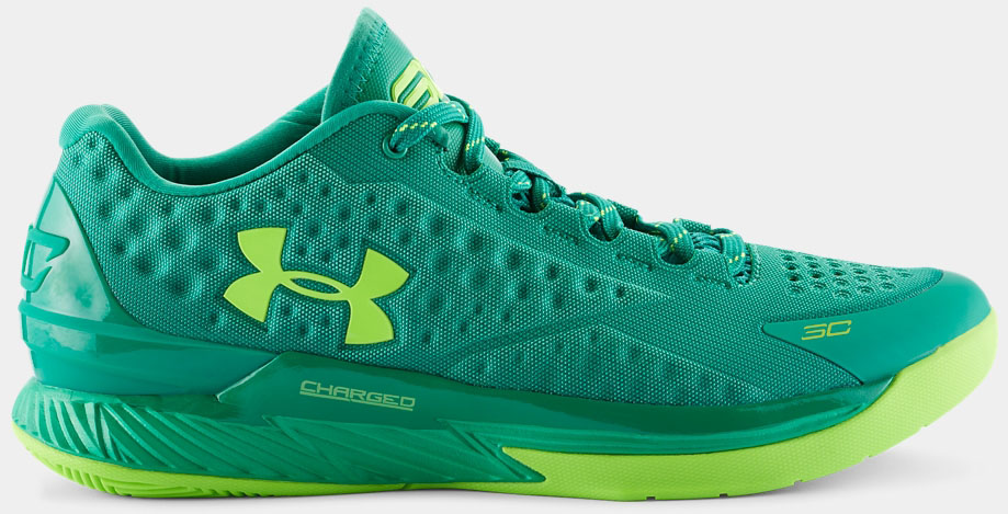 under armour curry 2 green kids