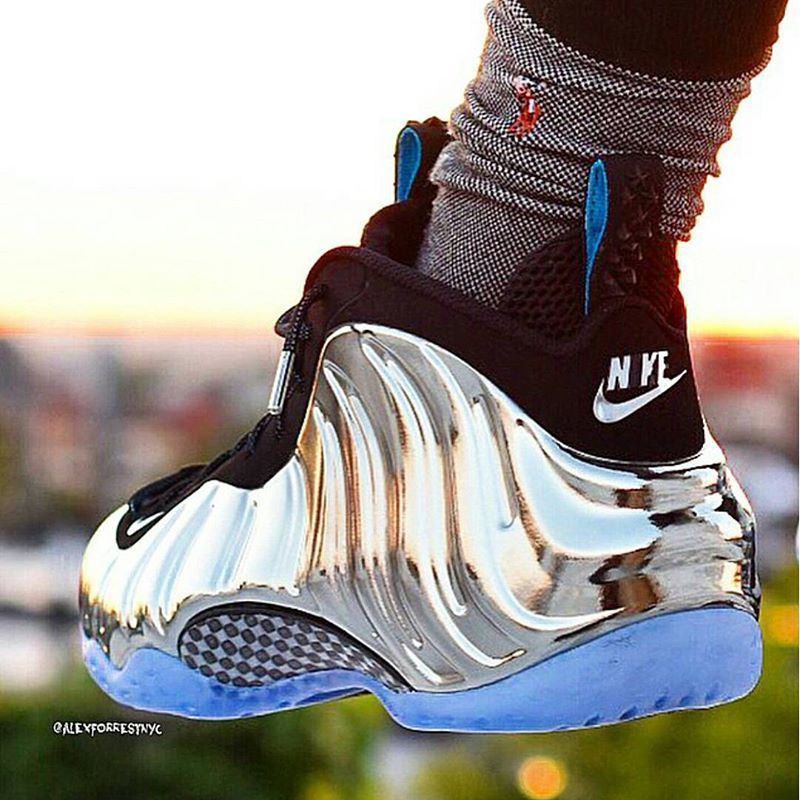 Chrome' Nike Foamposites Are Real 