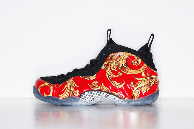 Nike foamposite store x supreme