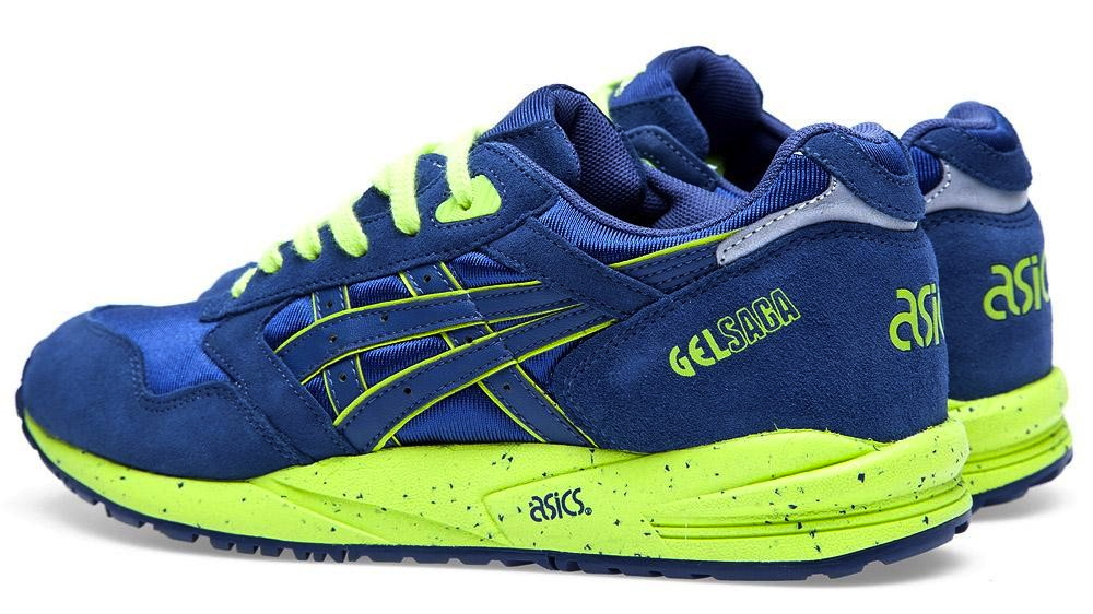 Asics gel cheap saga navy