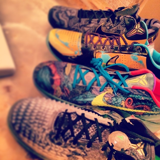 Demarcus Cousins Picks Up Nike Kobes