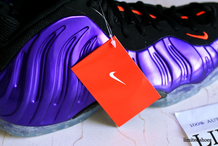 Purple orange and hot sale black foamposites