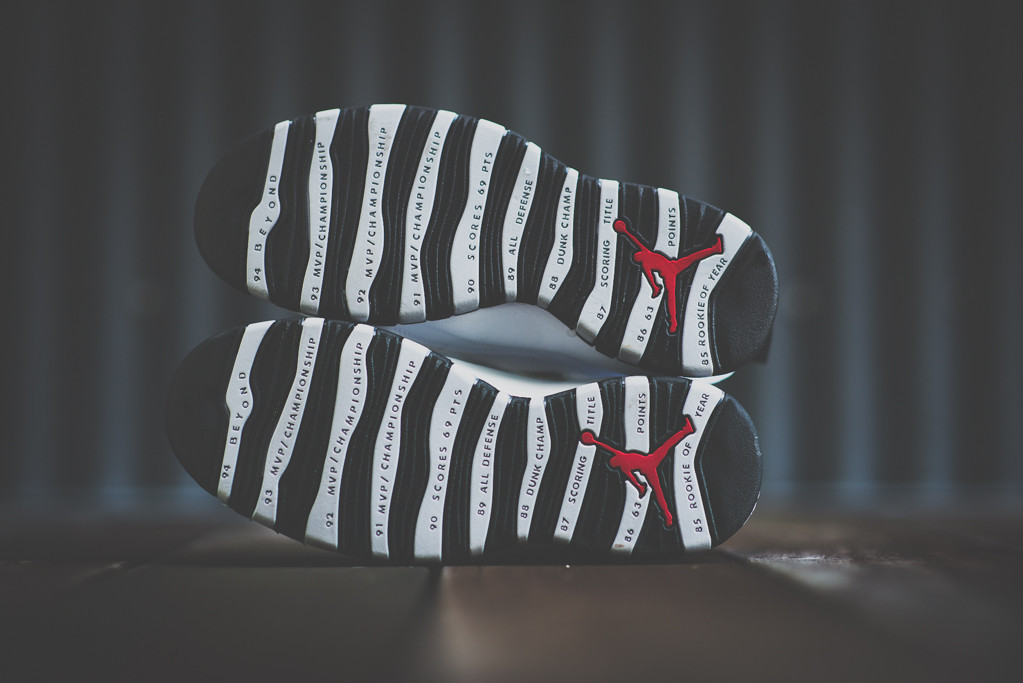 Air Jordan 10 Steel outsole