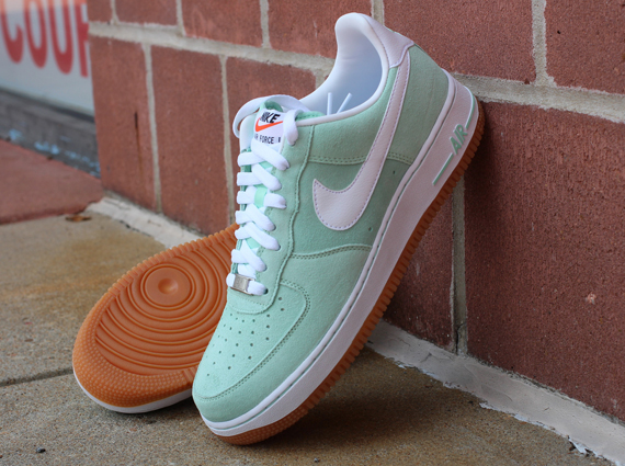 nike air force 1 low arctic green white gum