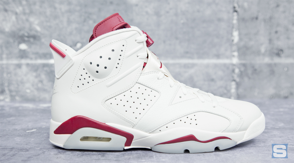 Here's the 'Maroon' Jordan 6 in All Its Nike Air Glory | Sole Collector