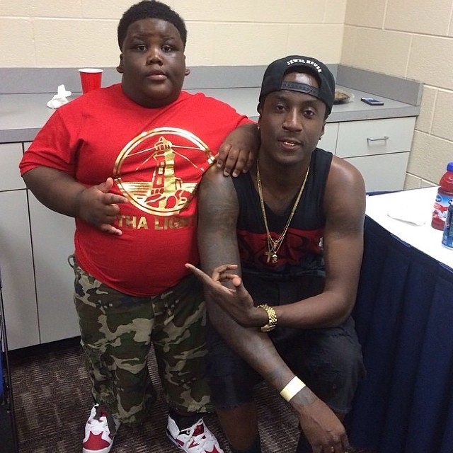 TerRio wearing Air Jordan VI 6 Carmine