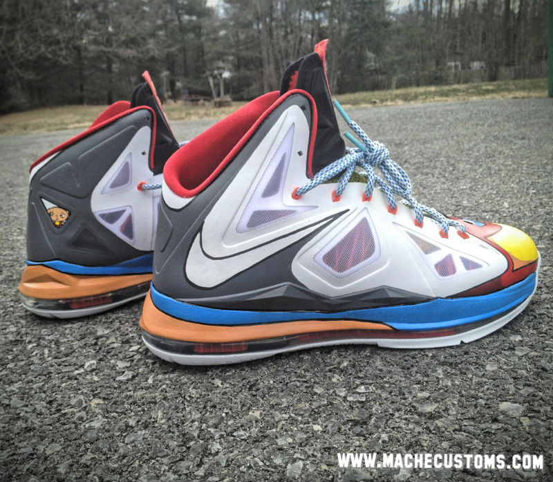 Nike LeBron X Stewie by Mache Custom Kicks (2)