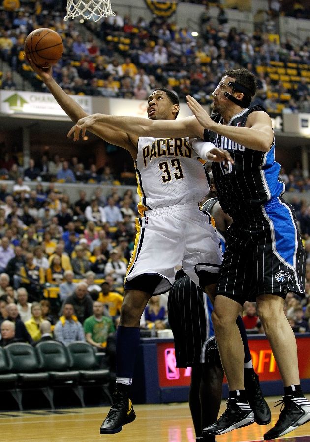 Hedo Turkoglu wearing adidas adiZero Crazy Light 2