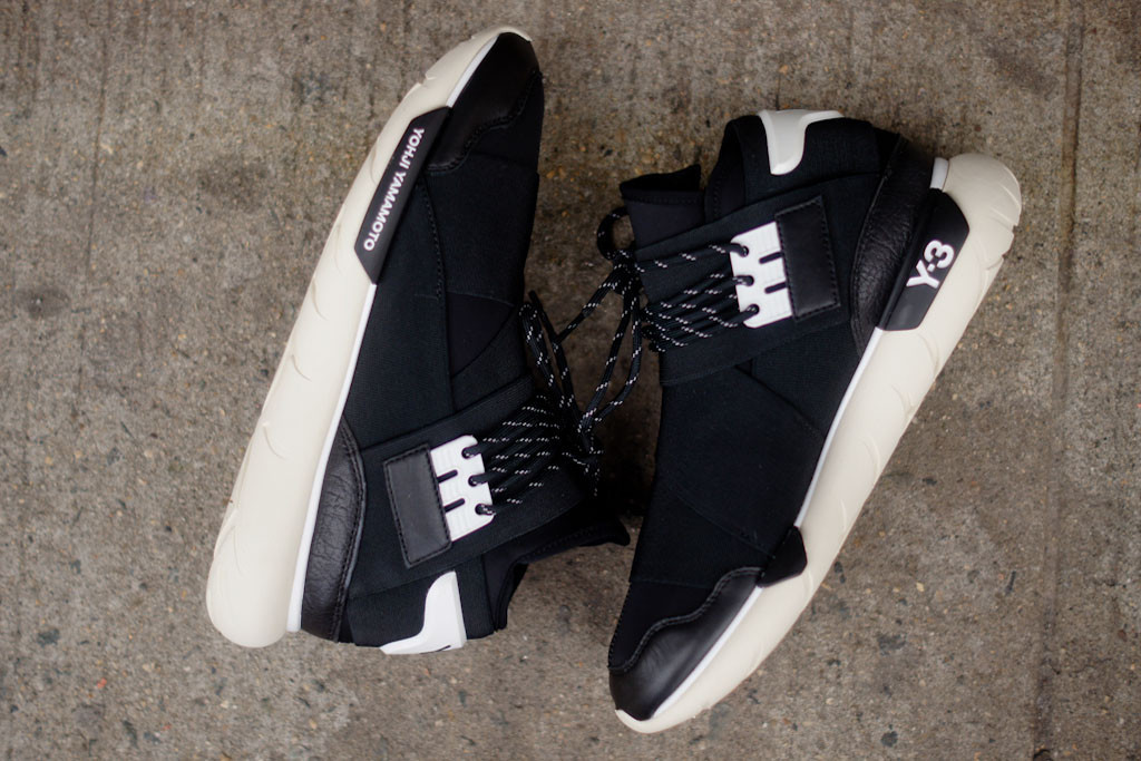 adidas Y-3 Qasa High - Black / White | Complex