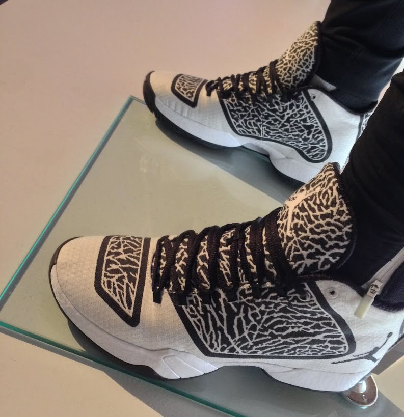 black and white jordan 29