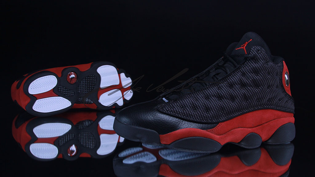 black and red 13's