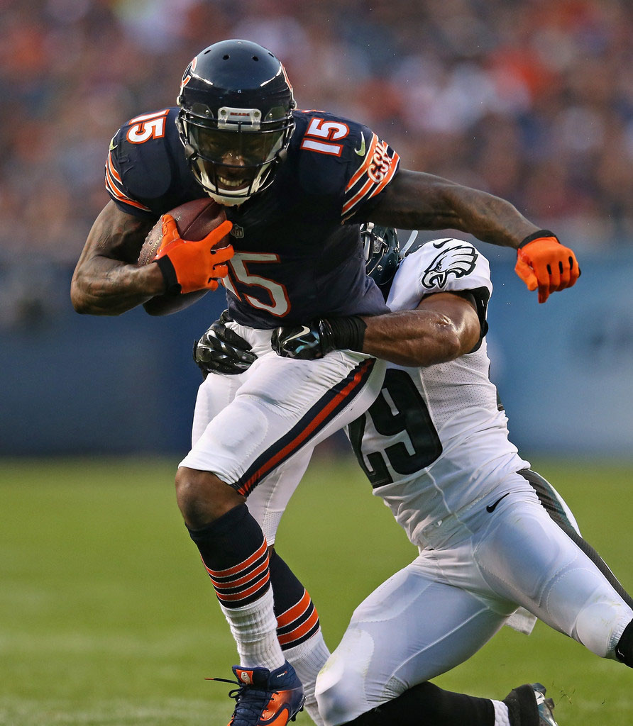 Brandon Marshall wearing Under Armour Nitro Icon Mid (3)