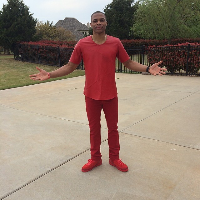 Russell Westbrook wearing Air Jordan II 2 Legends of the Summer