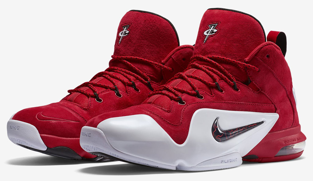 The Nike Penny 6 Dressed in Red Suede | Sole Collector