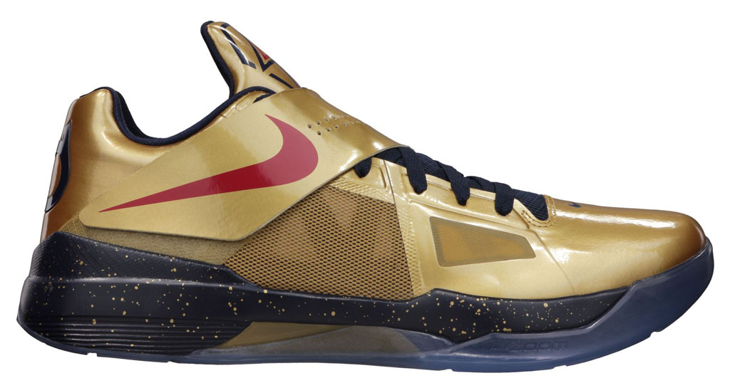 Nike Zoom KD IV 4 Gold Medal