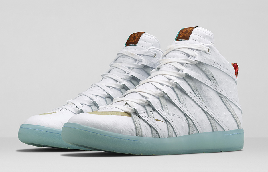Nike KD 7 NSW Lifestyle in White Ostrich Leather | Sole Collector
