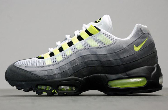 Nike Air Max 95 OG - White/Neon Yellow-Black-Anthracite Sole Collector