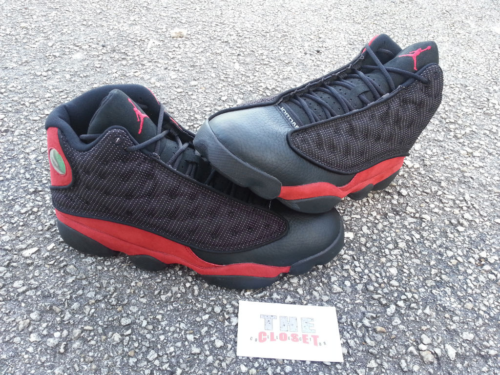 Air Jordan XIII 13 Black Varsity Red 414571-010 (8)