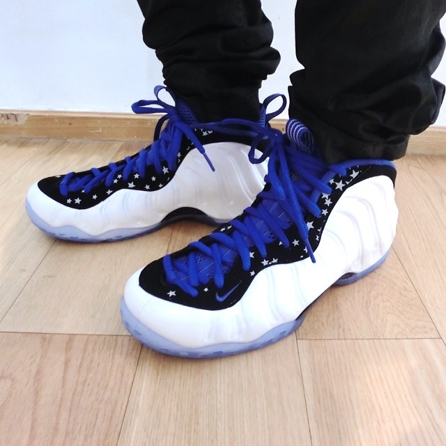 nike air foamposite one shooting stars