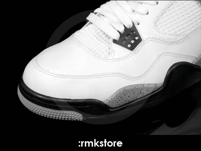 Air Jordan 4 IV Retro Shoes Cement 308497-103 (7)