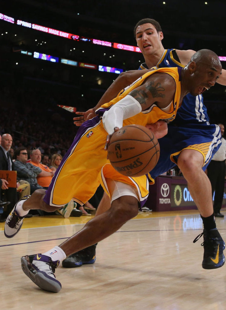 Kobe Bryant wearing Nike Kobe 8 System Elite PE (3)